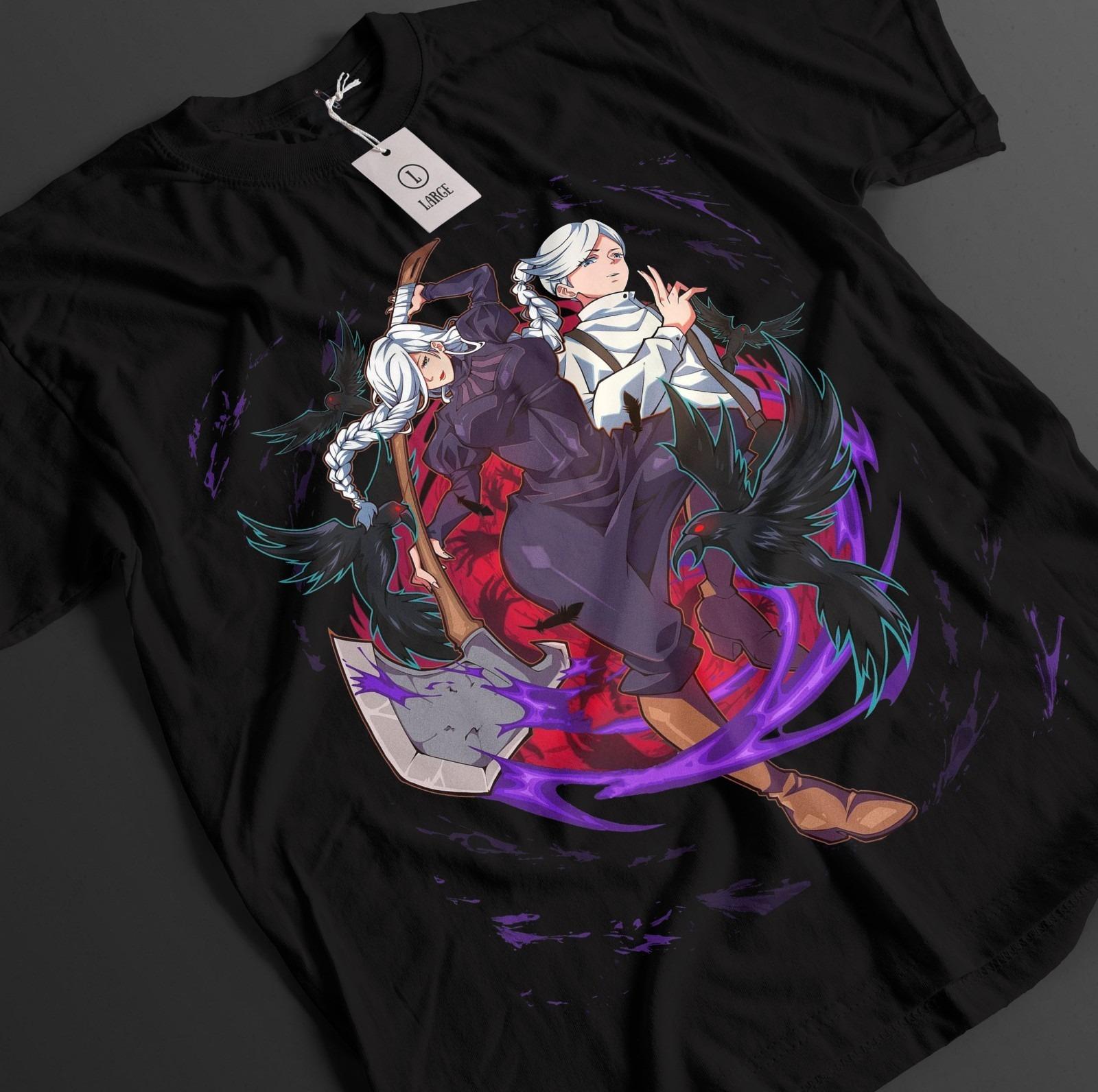 

2026 Summer Jujutsu Kaisen Anime Mei Mei Printed Loose Shortsleeved Pure Cotton Childrens Tshirt Tide Unisex Casual Loose Y2k S