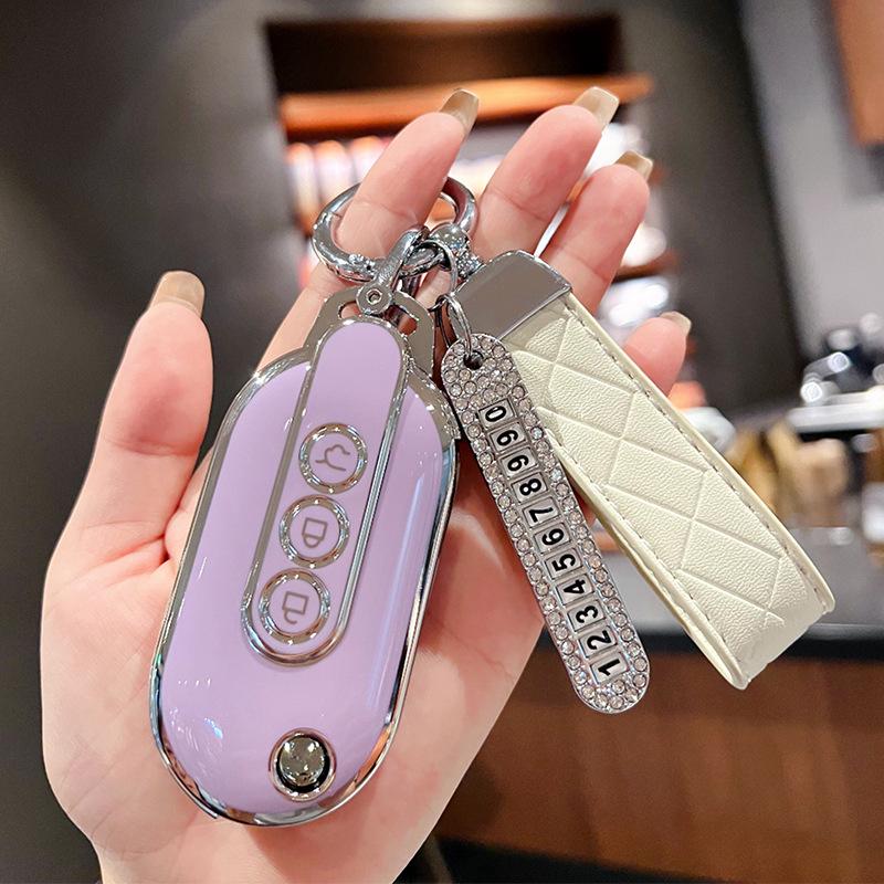 Wuling Hongguang MINIEV Key Case for 2022 Models (Snap Button)