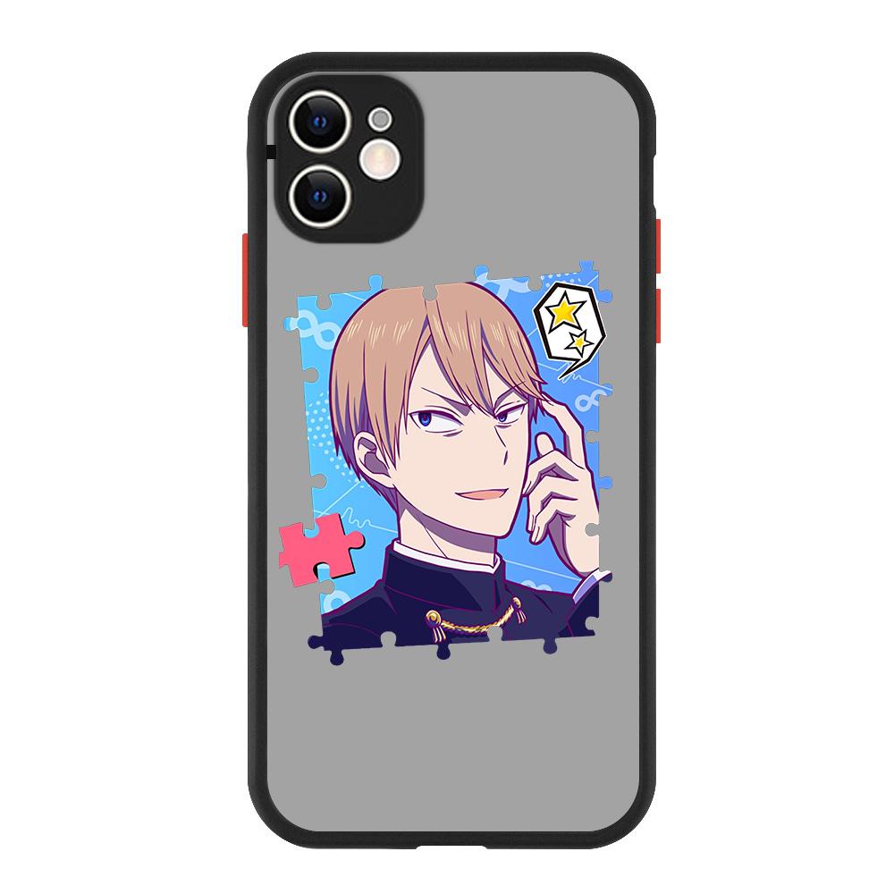 Liebe ist Krieg Anime Fujiwara Kaguya Luxus Mattes Handyhülle Für iPhone 13 14 12 11 Pro Max XR XS X 7 8 Plus Silikon Bumper Hülle