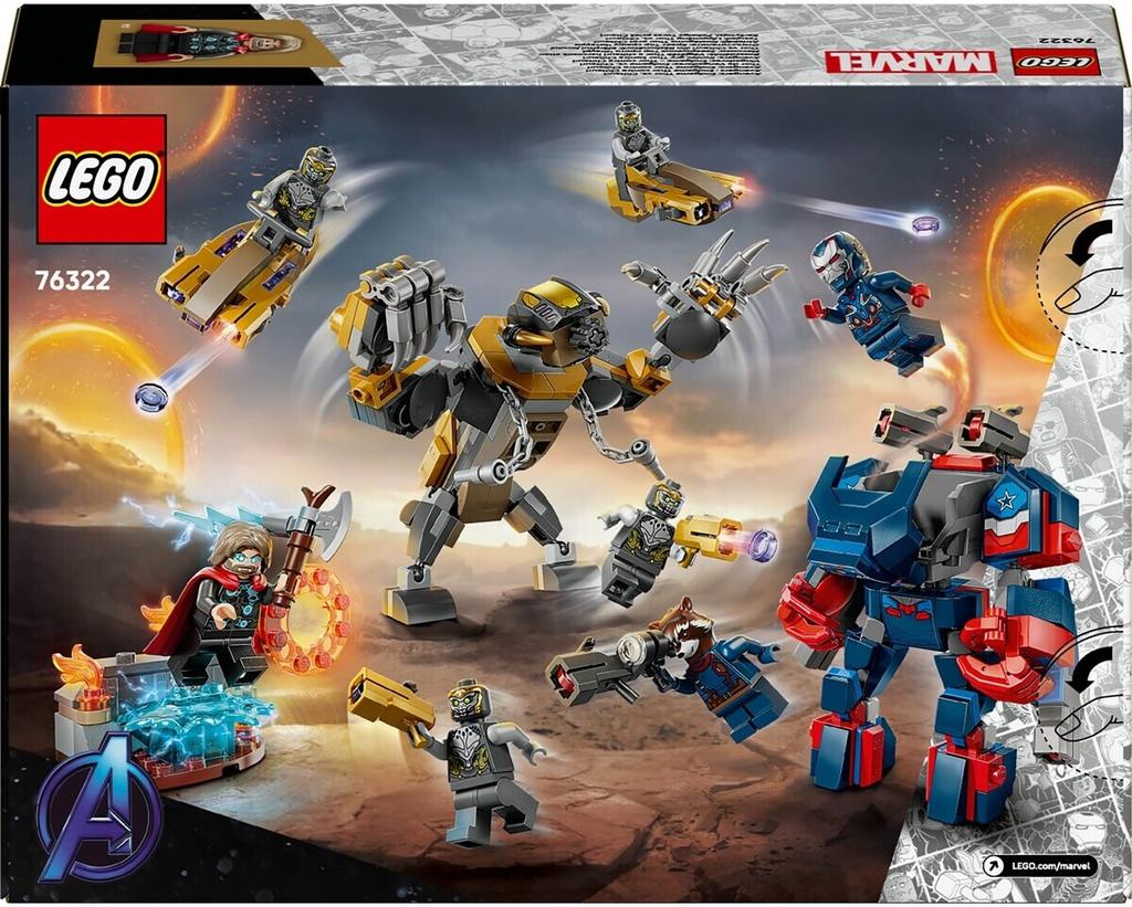 LEGO Marvel Constructor – Avengers: Endgame Thor Vs. Chitauri (76322)
