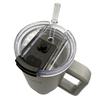 STAHL THERMOSKANNE 1200ml MIT GRIFF UND STROHHALM KM-2173