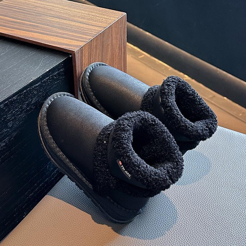 Iarnă Vânzări la cald Versatil Pluș Călduroase Talpă moale Cizme de zăpadă pentru băieți și fete