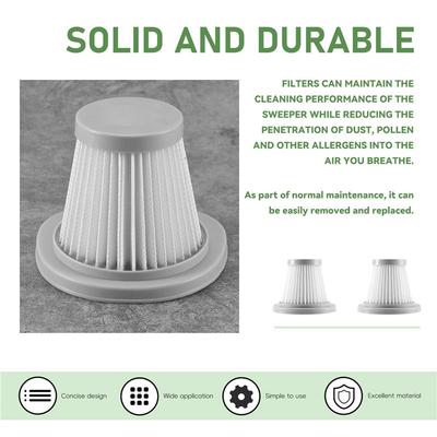 ABWR-Filters Vacuum Cleaner Washable HEPA Filter For Deerma DX118C DX128C Vacuum Cleaner Accessories