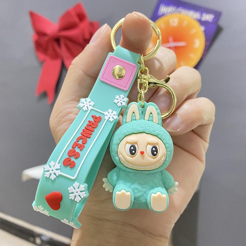 Kawaii Klíčenka Přívěsek na Zavěšení do Auta Dekor Kreslený Přívěsek na Klíče na Zavěšení na Batoh Ozdoby