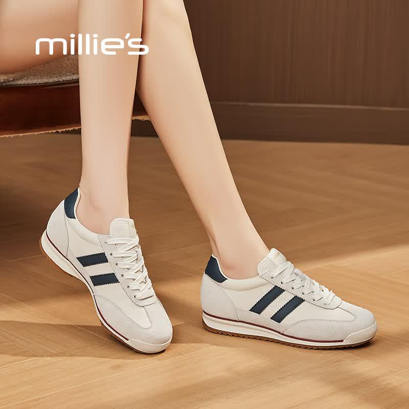 Millies Women s Fashion German Trainer Casual Shoes 35