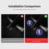 2Pcs Car Emblem Welcome Lights Auto Door Projector Lamps Accessories For BMW 3 Series I3 G20 G21 F40 2023 2022 2021 2024
