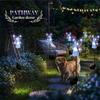 Solar Garden Light Angel Solar Landscape Decorative Light Outdoor Waterproof Solar Pathway Lights Lawn Yard Sympathy Gift
