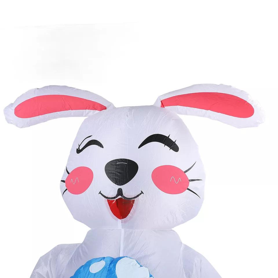 Easter Egg Bunny Inflatable Costume, Adults