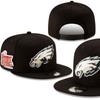 Adjustable Embroidered Eagles Super Bowl Champion Cap Cotton Linen Baseball Hat With Wide Brim Men Women Outdoor Sports Fan