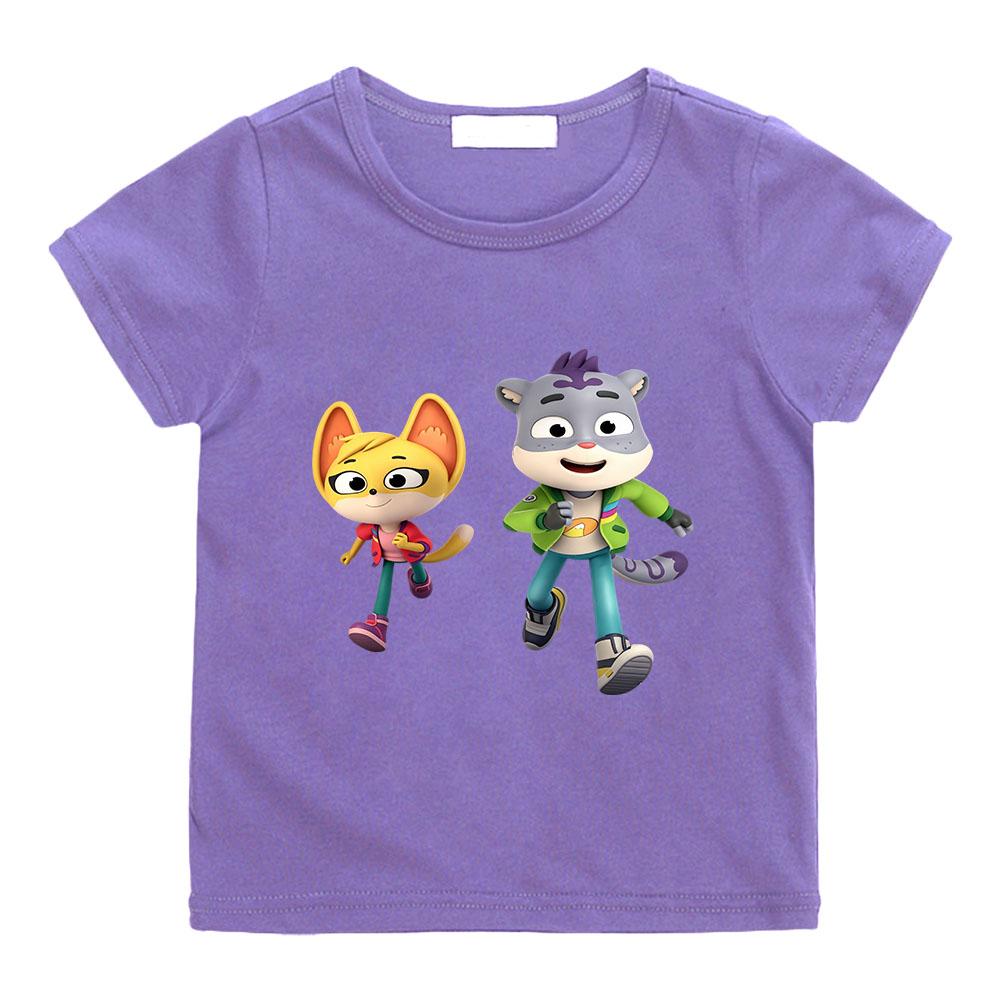 2026 NUOVA La Creature Cases T-shirt per Bambini 100% Cotone Stampa Cartoni Animati 2-12 Anni Unisex Streetwear Manica Corta Casual Girocollo T-shirt