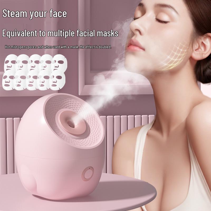 Nano Mist Facial Steamer: Hydrating & Pore-Opening Humidifier for Home