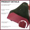 Car Visor Sunglasses Leather Car Glasses Holder Visor Accessory Glasses Holder Glasses Storage Box Holder, Clip, (Red)