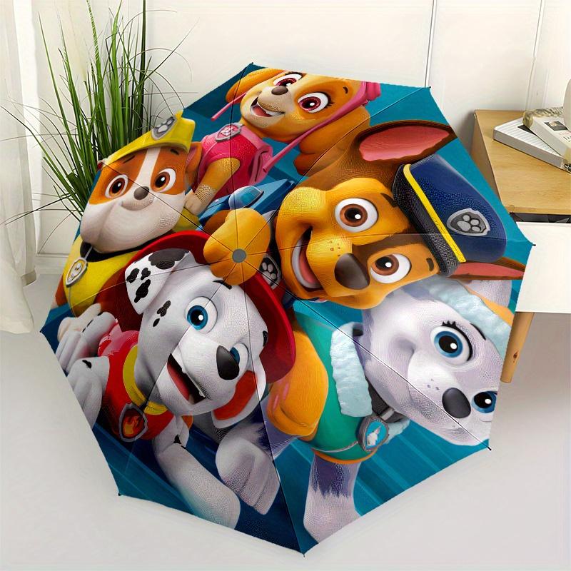 

Paw Patrol Roundel Sticker, Officially Licensed Paw Patrol Merchandise Umbrella, Cute Umbrella with Cute Design, Portable 3-Fold Compact Umbrella for