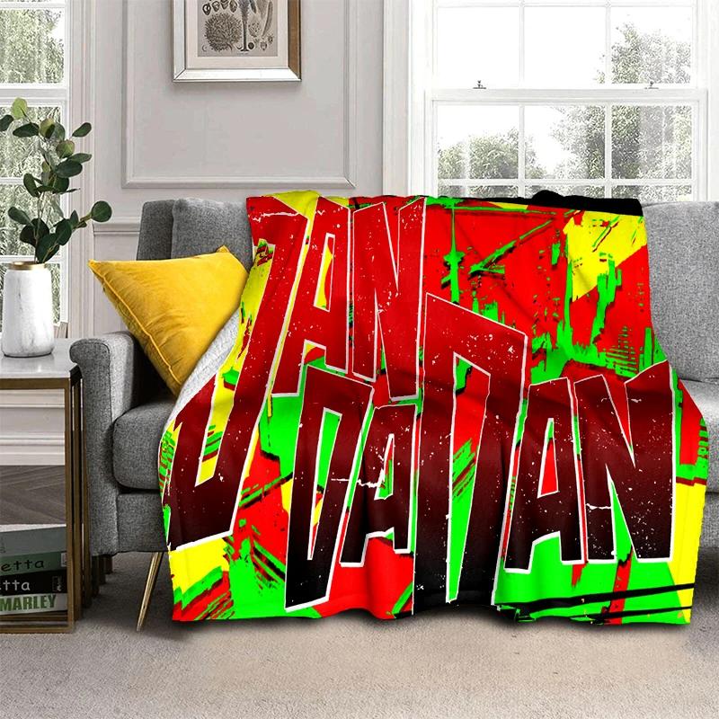 

DAN DA DAN 2026 New Style Anime Cartoon Blanket,Soft Throw Blanket for Home Bedroom Bed Sofa Picnic Travel Office Cover Kid Gift 75x90cm
