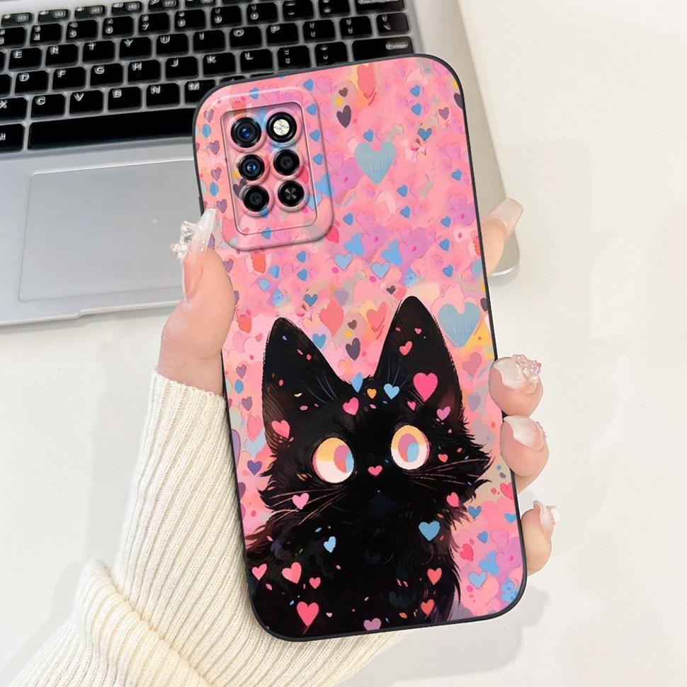 For Infinix Note 10 Pro Case X695 X695D Beautiful Flower Soft Silicone TPU Phone Cover For Infinix Note 10 Note10 Pro Case Funda