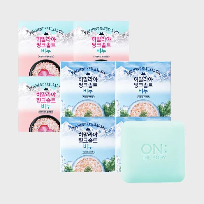 

Мыло с гималайской розовой солью Bellman 90 г x 4 x 2 (Травяной/Цветочный) Выберите 1 Herbal scent