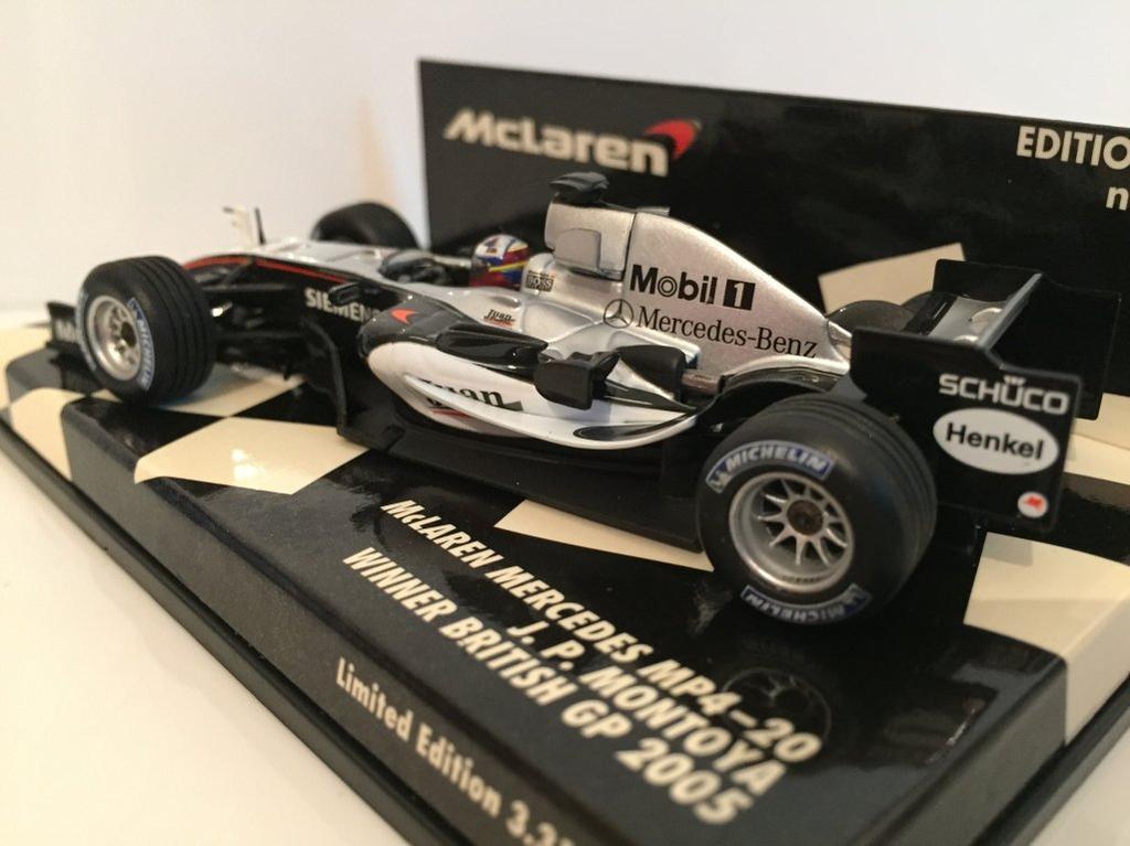 DP McLaren Mercedes Grand Prix Montoya 530054320 1/43 MP4/20 (British 2005) J.P.