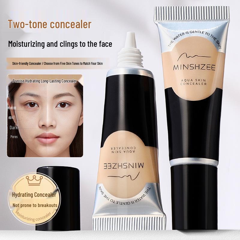 Mingxi Zhi Liquid Concealer: Non-caking, perfect for acne scars, spots, dark circles, and color correction. Ideal for women.