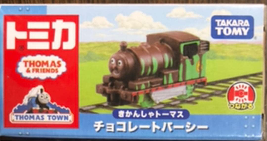 

Thomas Town Tomica Паровозик Томас Шоколадный Перси