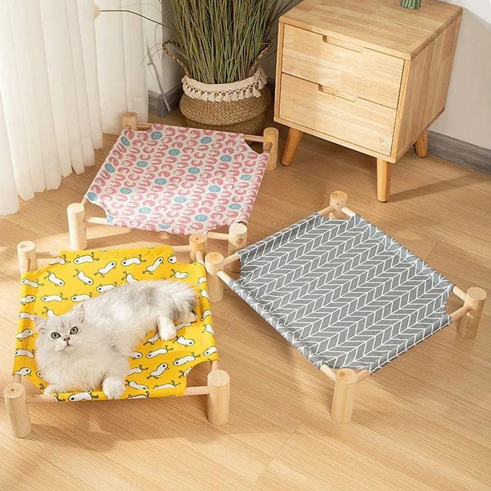 Sturdy Pet Camp Bed Detachable Cat Hammock Bed Comfortable Cat Bed  Living Space