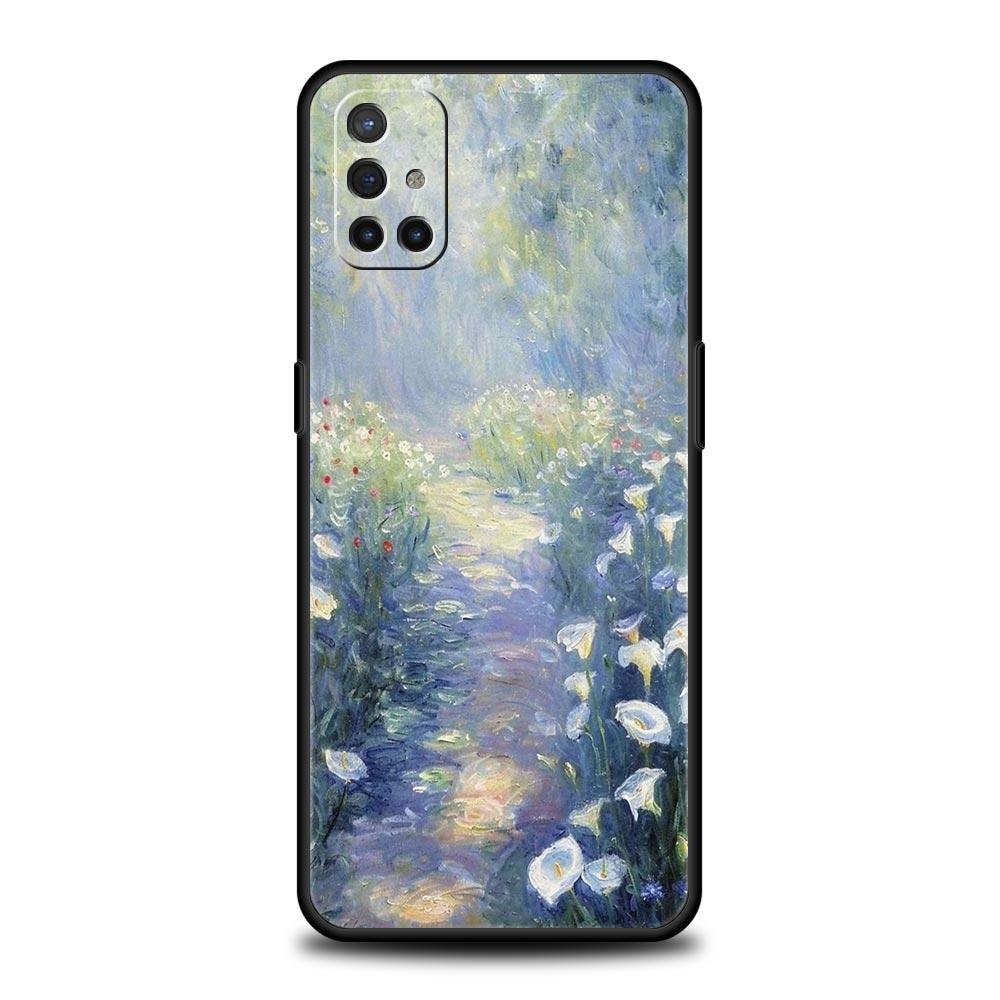 Case For OnePlus 15 13 12 11 10 9 8 7T Pro 13T 13R 12R 10R 9RT 8T Nord 2T CE 2 3 5G Lite Cover Claude Monet Garden Paint Art