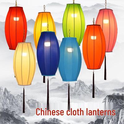 Neue Stofflaterne im chinesischen Stil