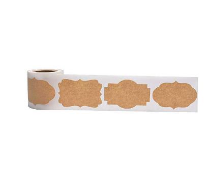 

300 Stickers/Rolls/30x50mm Kraft Paper Blank Decorative Stickers Stickers Diy Stickers Baking Packaging Stickers Labels 30X50MM