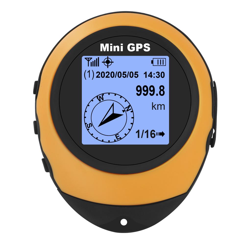 High-Precision Satellite Mini Handheld GPS Coordinates Compass Altitude locator Navigator Outdoor Sports Travel hiking Tracking