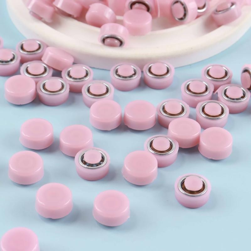 100pcs Rotating Hair Clip Bearings for Secure Styling Elegant Headdress Making Accessories Stylish Jewelry Components