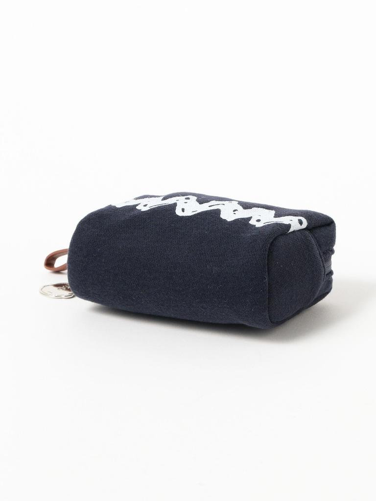 [Beams Golf] S/S TEE PEANUTS Charlie Brown Pouch NAVY -