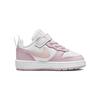 Nike Court Borough Low top Toddler Shoes Pink White Infant And Toddler DQ0493-100