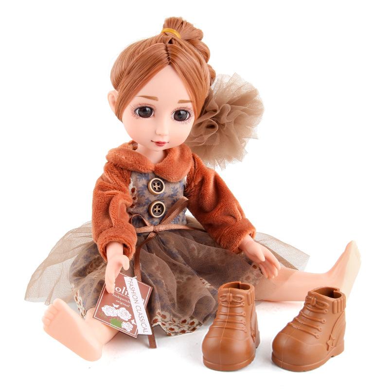 12 Inch Fat Child Doll Classic Version Play House Girl Toy New Gift Fashion Clothing Ornament