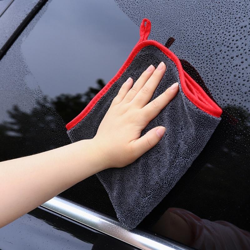 Microfiber Cleaning Cloth,3 Size Option,Super Absorbent Towels, Car Washing Cloth Lint Frees Microfiber Towel