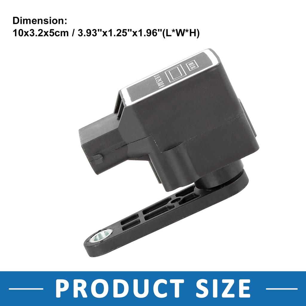 A ABSOPRO Air Suspension Air Ride Car Height Sensor Assist Sensor 0105427617 Mercedes-Benz E320 Fits 2003-2005 Black