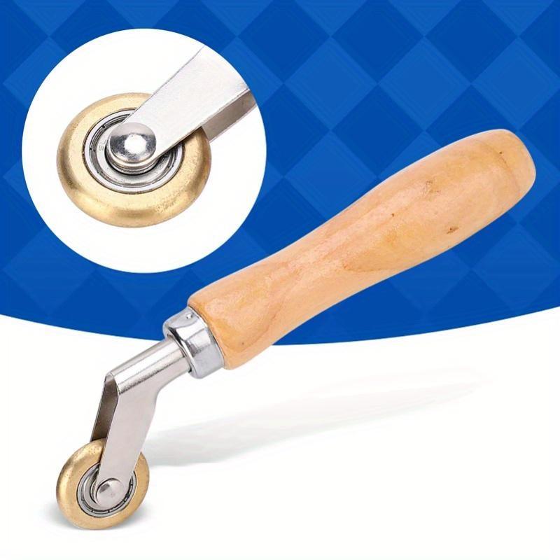 1 Pc Hand Held Seam Roller Welding Handheld Roller Welding Handheld Roller Waterproof Membrane Material Corner Seam Brass Press Wheel
