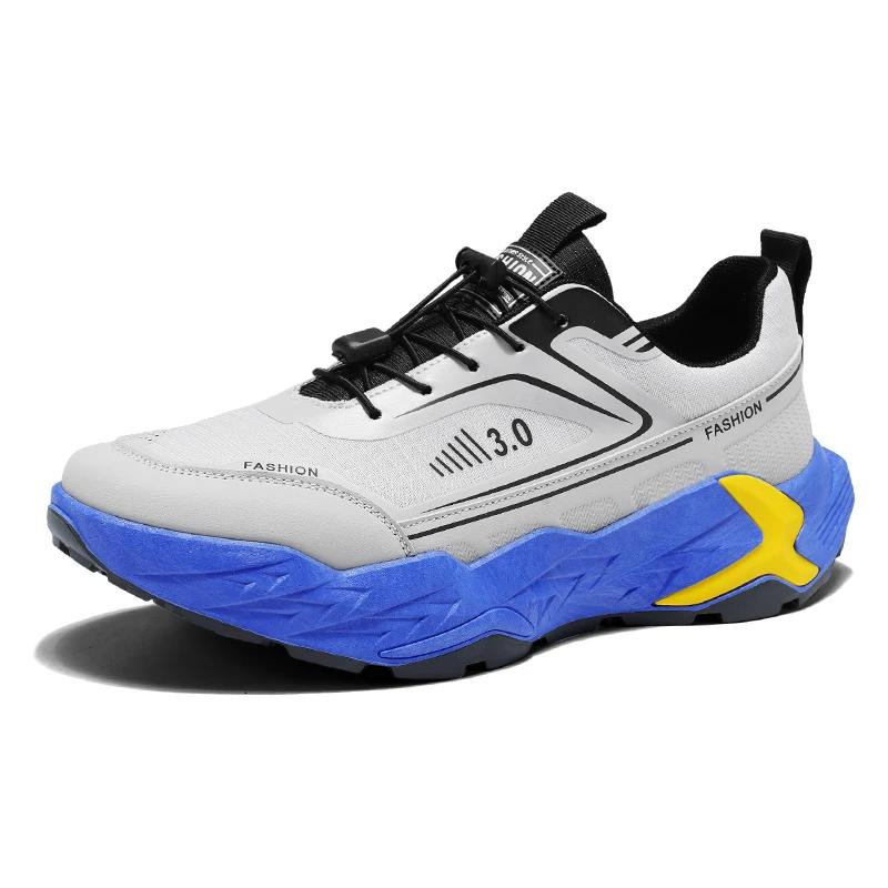 

Walking Hiking for Men Non Slip Sneaker Breathable Climbing Shoes Comfortable Non Slip Wear Resistant Outdoor Running Shoes 39