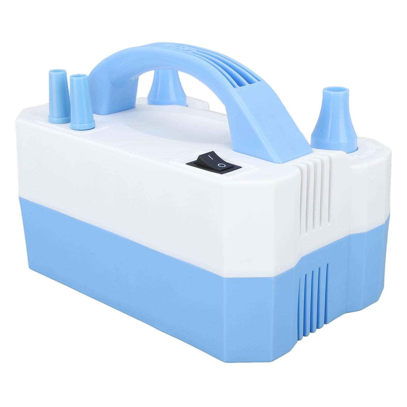 

Электрический насос для воздушных шаров Портативный Двухсопловый Насос-нагнетатель для шаров Эффективное Накачивание Простое Управление UK Plug