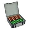 72 Slots Battery Storage Organizer Holder Holds AA AAA Batteries Battery Box Case Garage Container Home Organization Dispenser