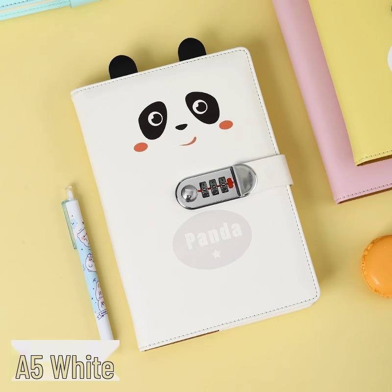 Minimalist Lock Diary & Notebook with Invisible Combination Closure for Students & Professionals