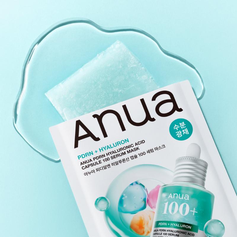 Anua PDRN Капсула Гиалуроновой Кислоты 100 Сыворотка Маска 23 мл