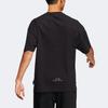 adidas Solid Color Sports Short Sleeve Tee 'Black' Men's HC9979