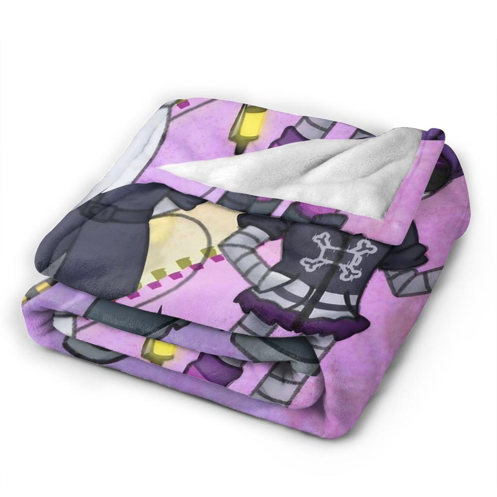 Murder Drones N and Uzi Flannel Throw Blanket  Blanket for Bedding Car Lightweight Plush Thin Quilt,