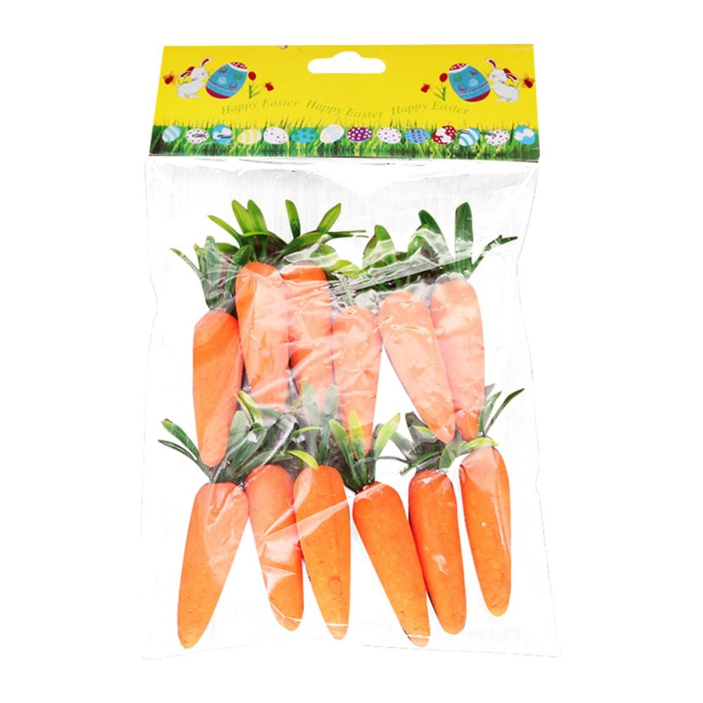 Easter Carrots Foam Hanging Decorations Artificial Carrots Ornament