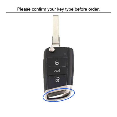 For VOLKSWAGEN VW Zinc Alloy Car Smart Remote Key Case Cover For VW Volkswagen MK7 Golf 7 Tiguan MK2 for Seat Ibiza Leon FR 2 At