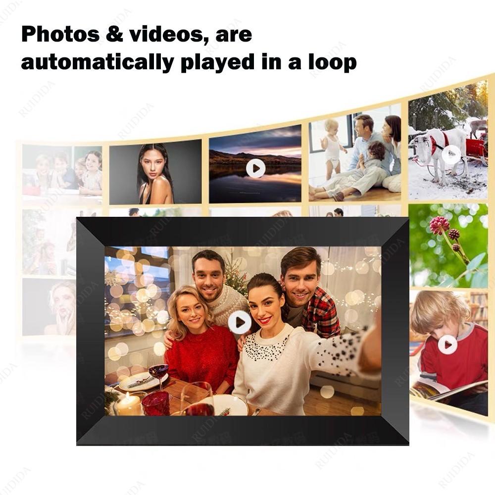 10.1 Inch HD 16GB Big Storage Capacity Smart Electronic Image Album Digital Photo Frame WIFI Digital Picture Frame