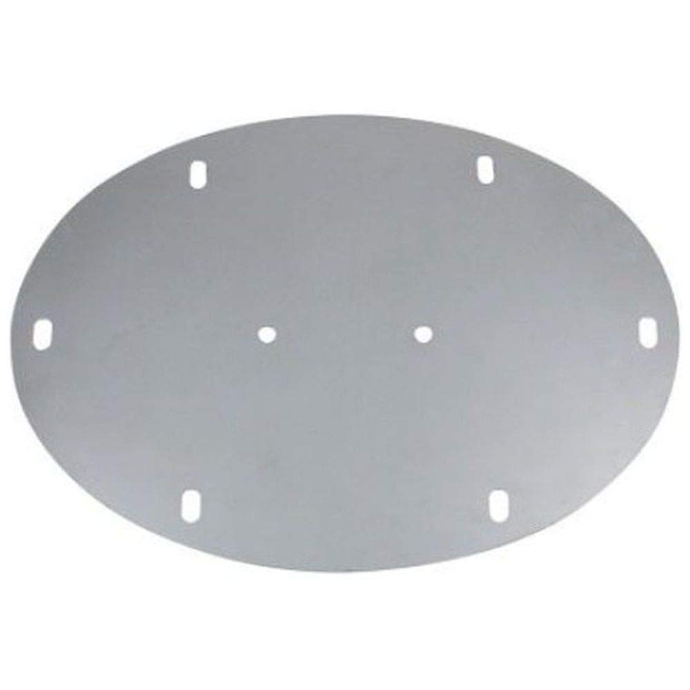 

Jet Inoue Emblem Mirror with for 17 524454 Plate, Finish, Holes, Profia, серый
