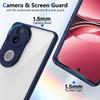Vivo V50 5G V2427 Case Plating Bumper Shockproof Clear Back Cover Hard Matte Phone Case for Vivo V50 VivoV50 5G 2025 V2427