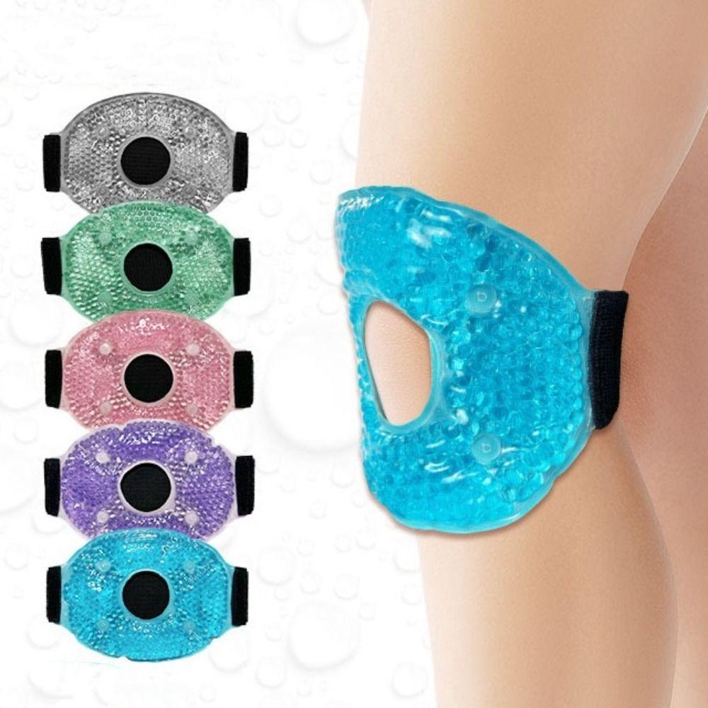 Protective Ice Therapy Wrap Reusable Bead Gel Knee Pad Comfortable Ice Packs for Knee  Injury