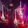 1/3Pcs Halloween Lighted Spider Egg Sacs Spider Web Halloween Indoor Outdoor Garden Yard Tree Hanging Ornaments Decorations