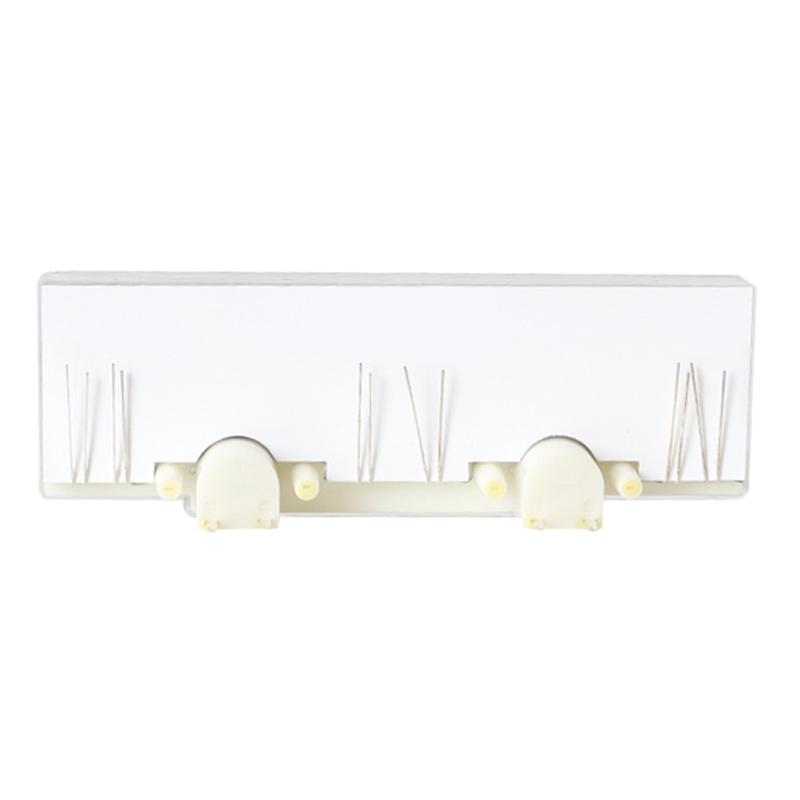 Dobbel VU Meter 5W-50W Stereoforsterkerkort Lydnivå Hvit Gul Lys Høy